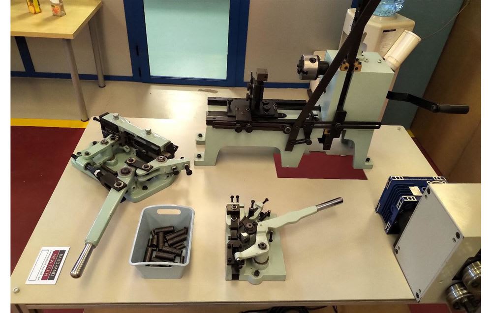 Several manually operated devices