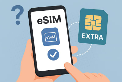 האם מותקן לי על המכשיר eSIM חו"ל של אקסטרה? כך תבדקו