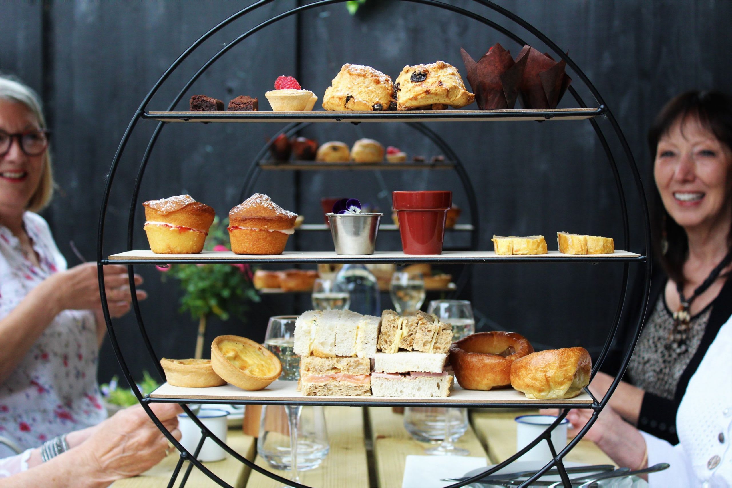 afternoon tea at Charnia Kitchen