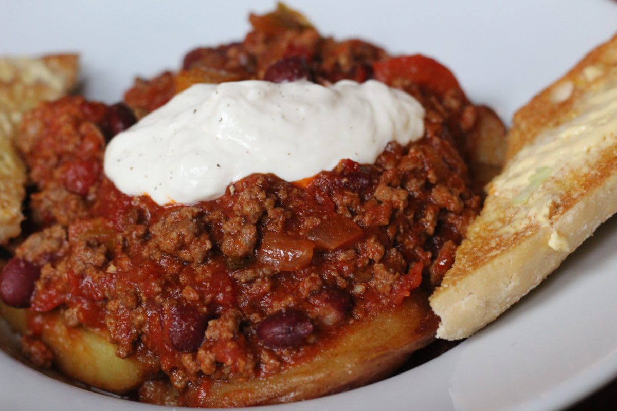Beef chilli at Firebug Leicester