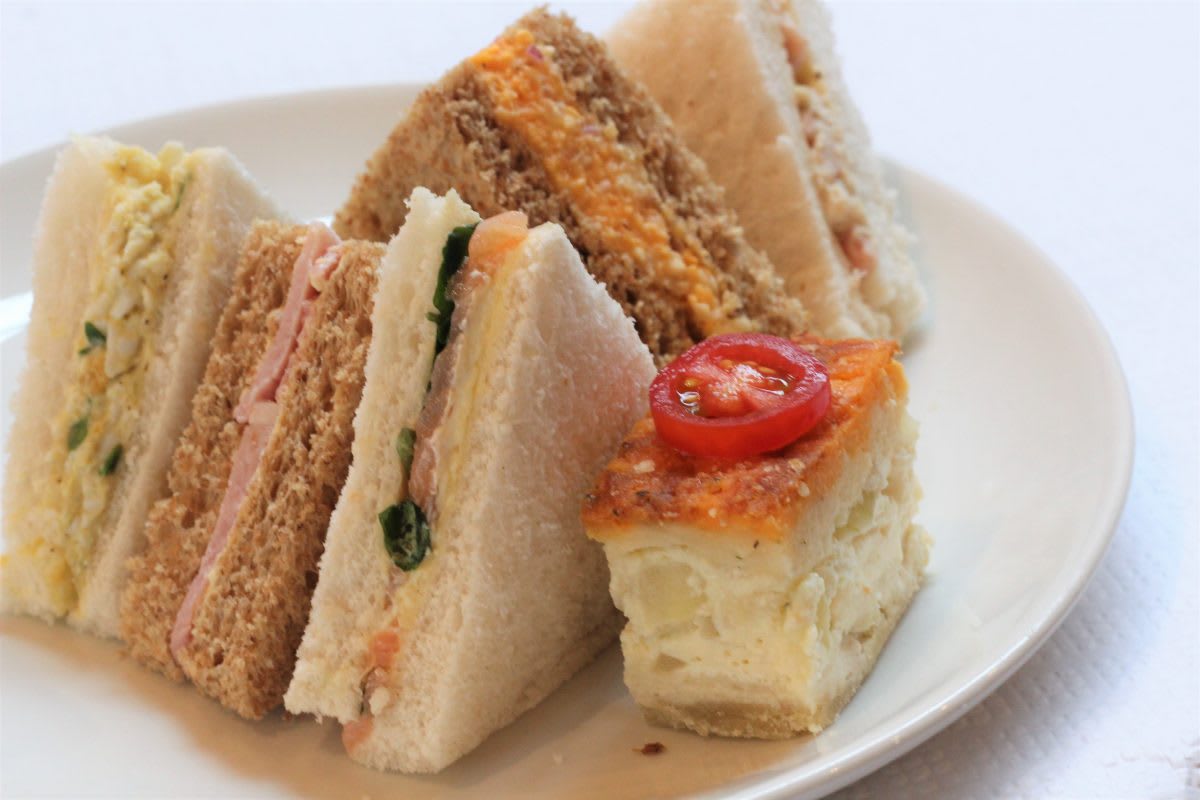 Afternoon tea sandwiches