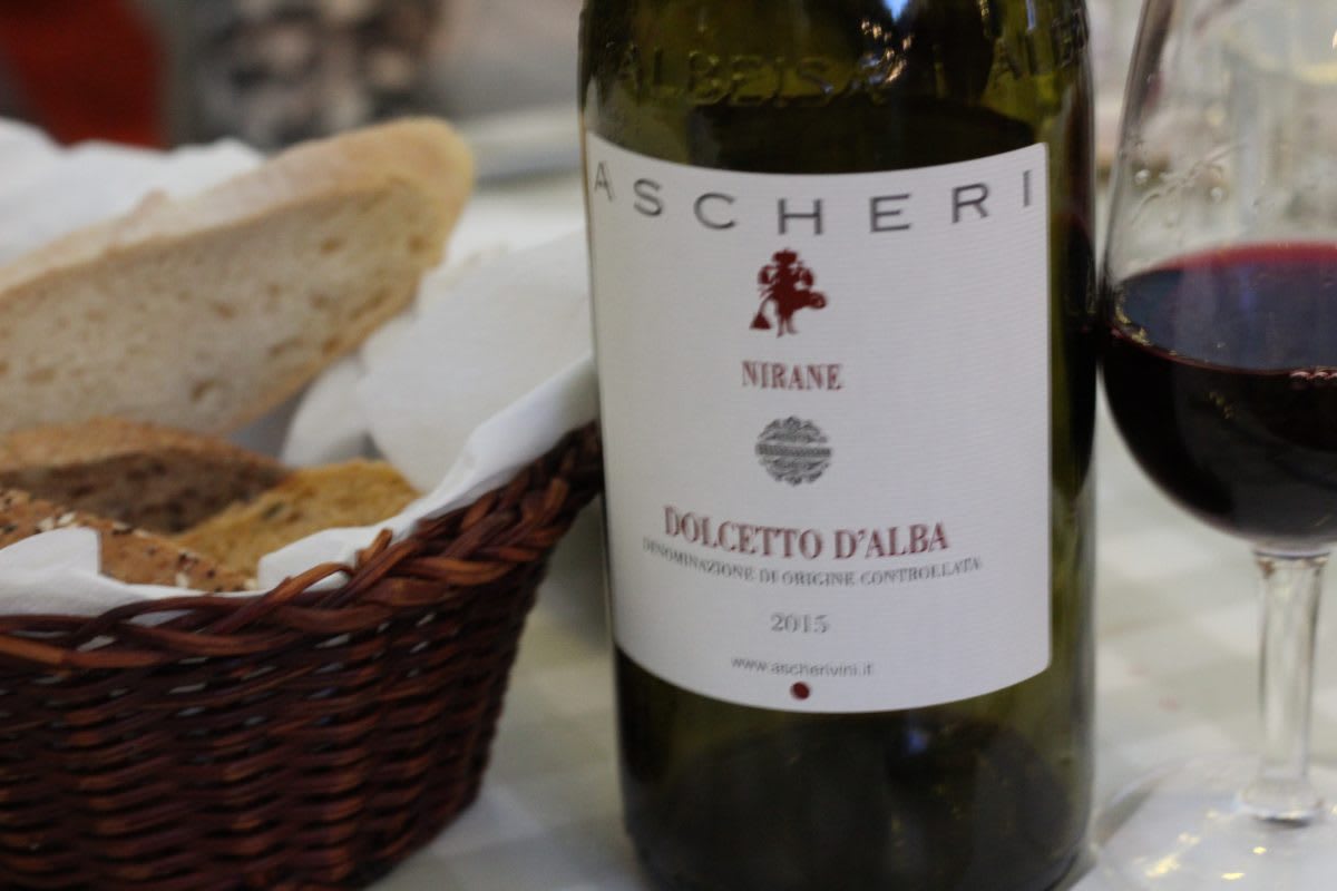 dolcetto red wine by Brezza from Barolo 2013