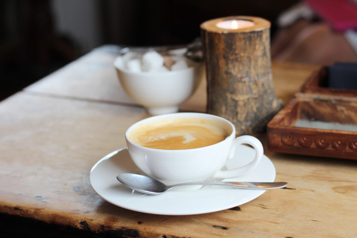 coffee, flat white