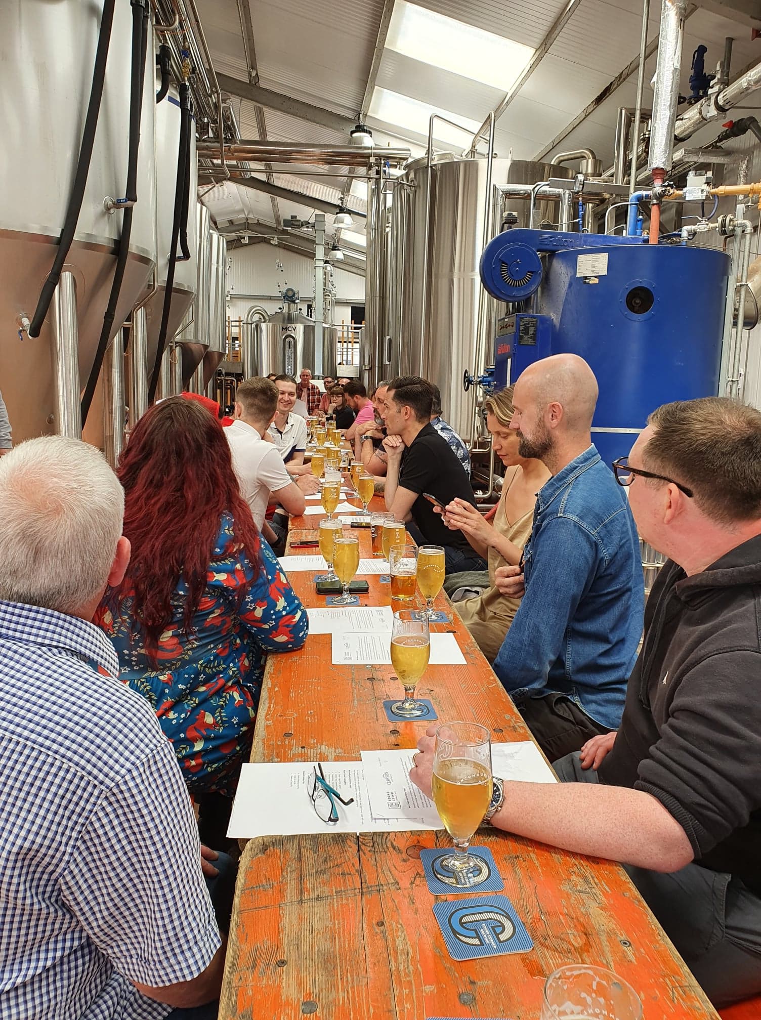 Food pairing in the brewery