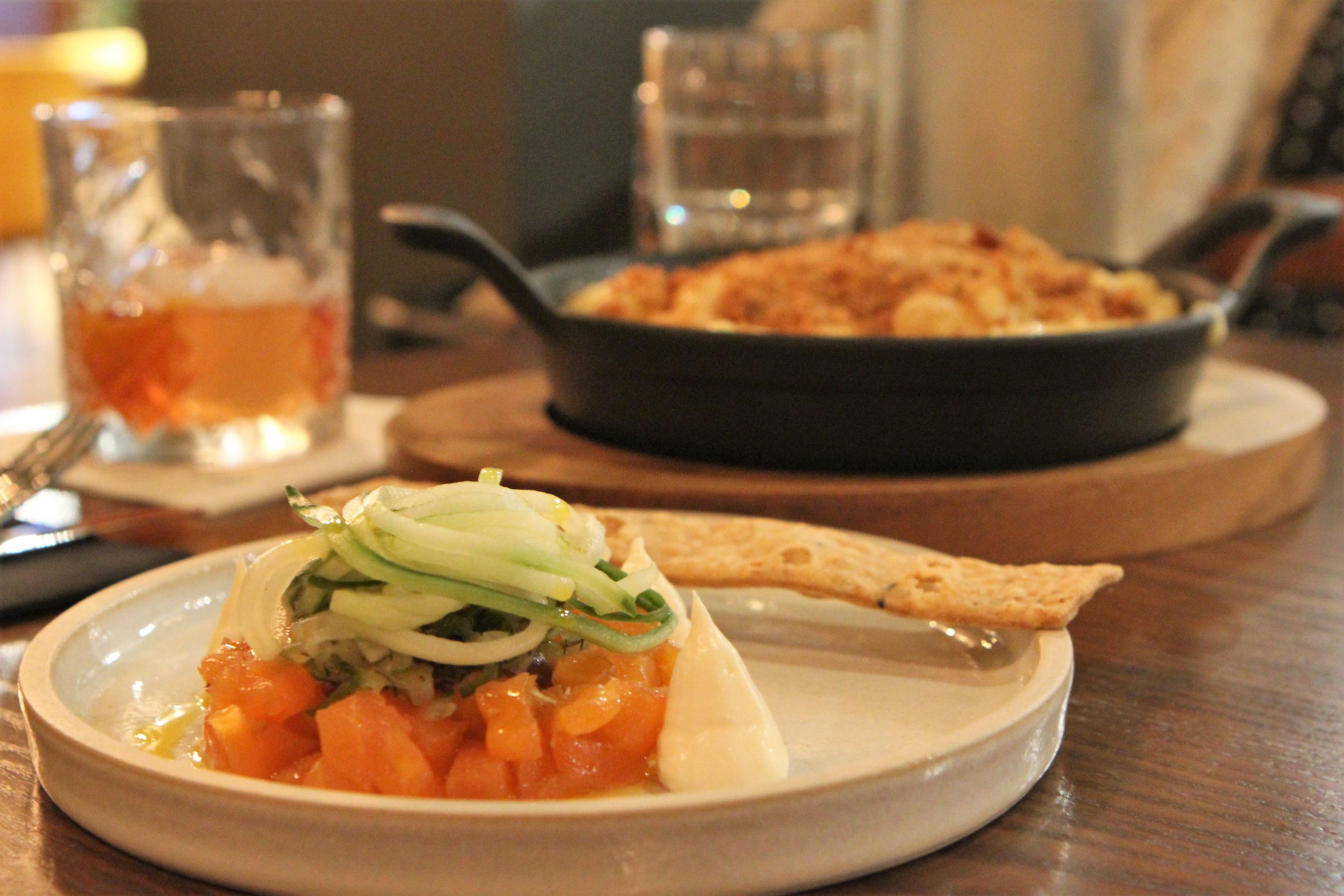 Salmon starter