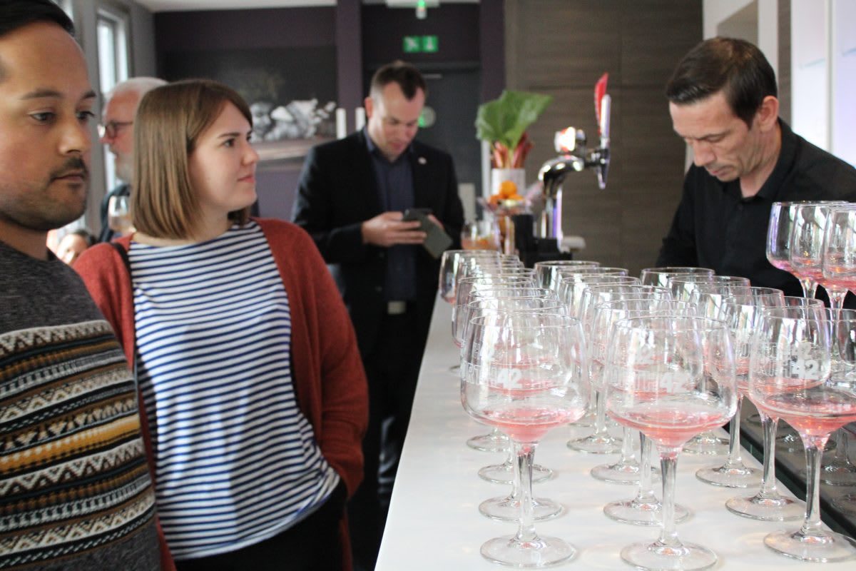 Launch party of the new gin