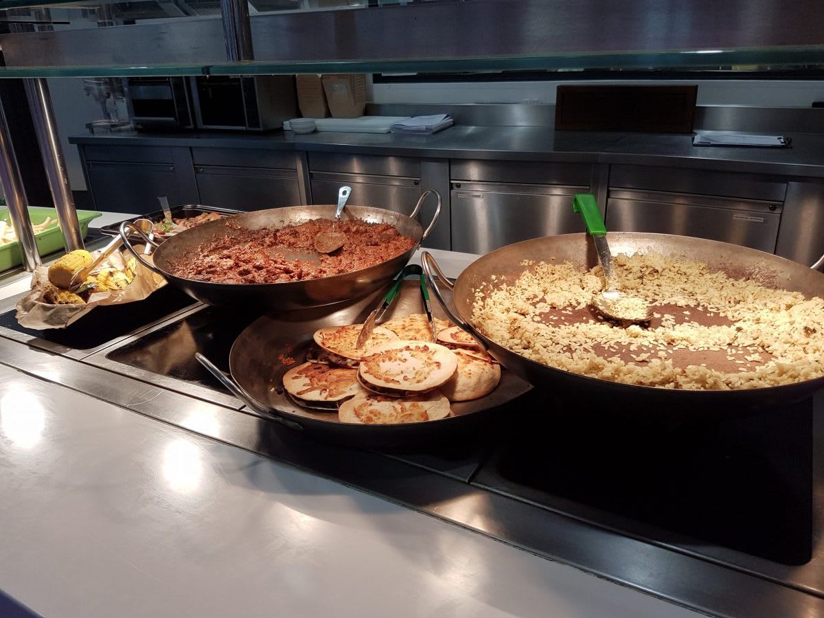 chicken mole at DMU Food Village