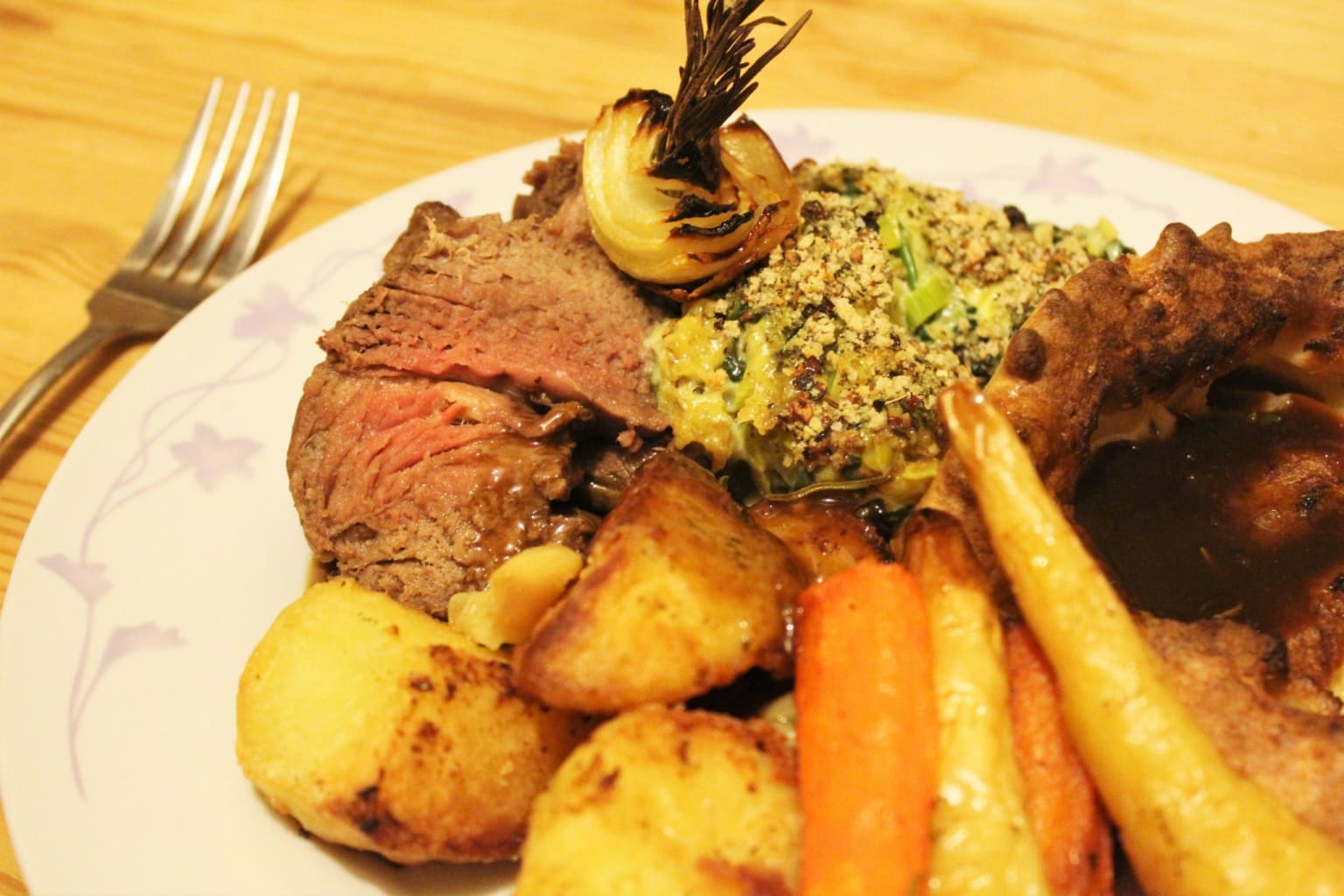 Leicestershire cook at home roast dinner kit