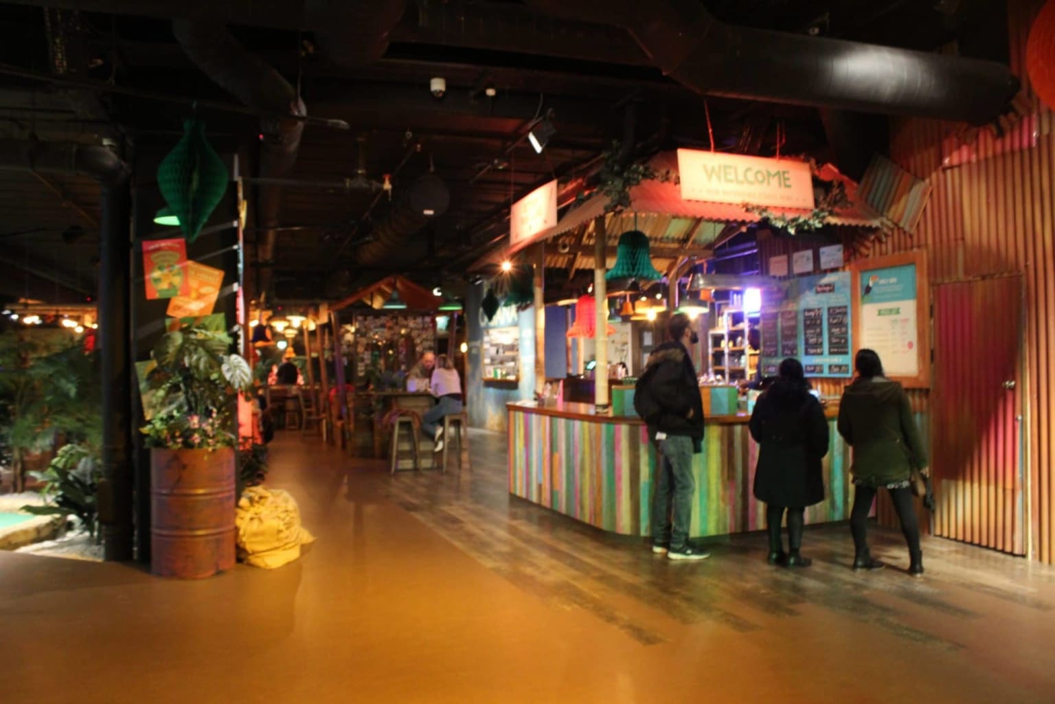Treetop Adventure Golf Leicester Christmas party