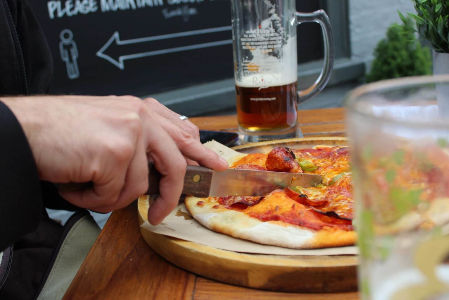 Rutland & Derby pizza