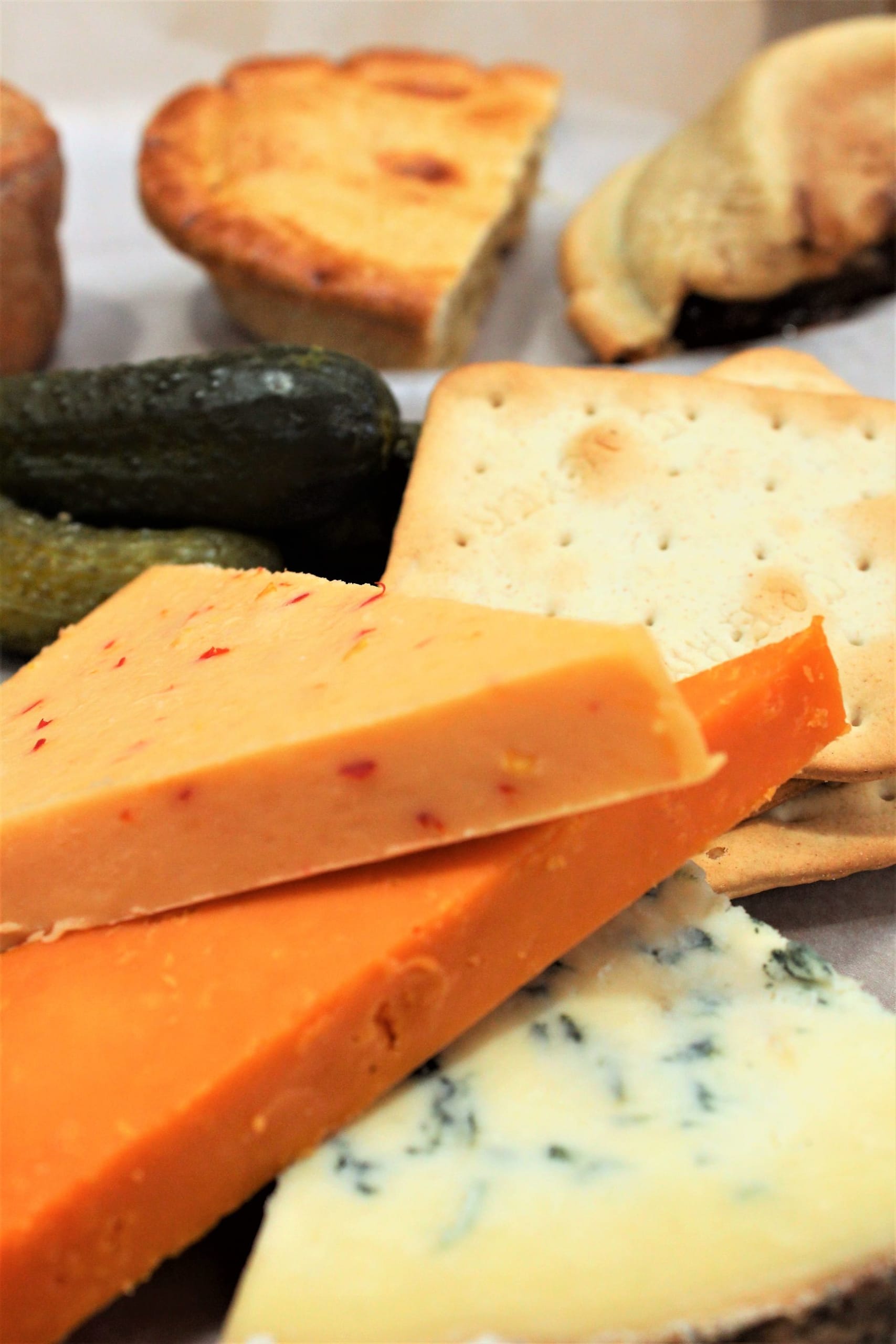 Beer, cheese and pie tasting