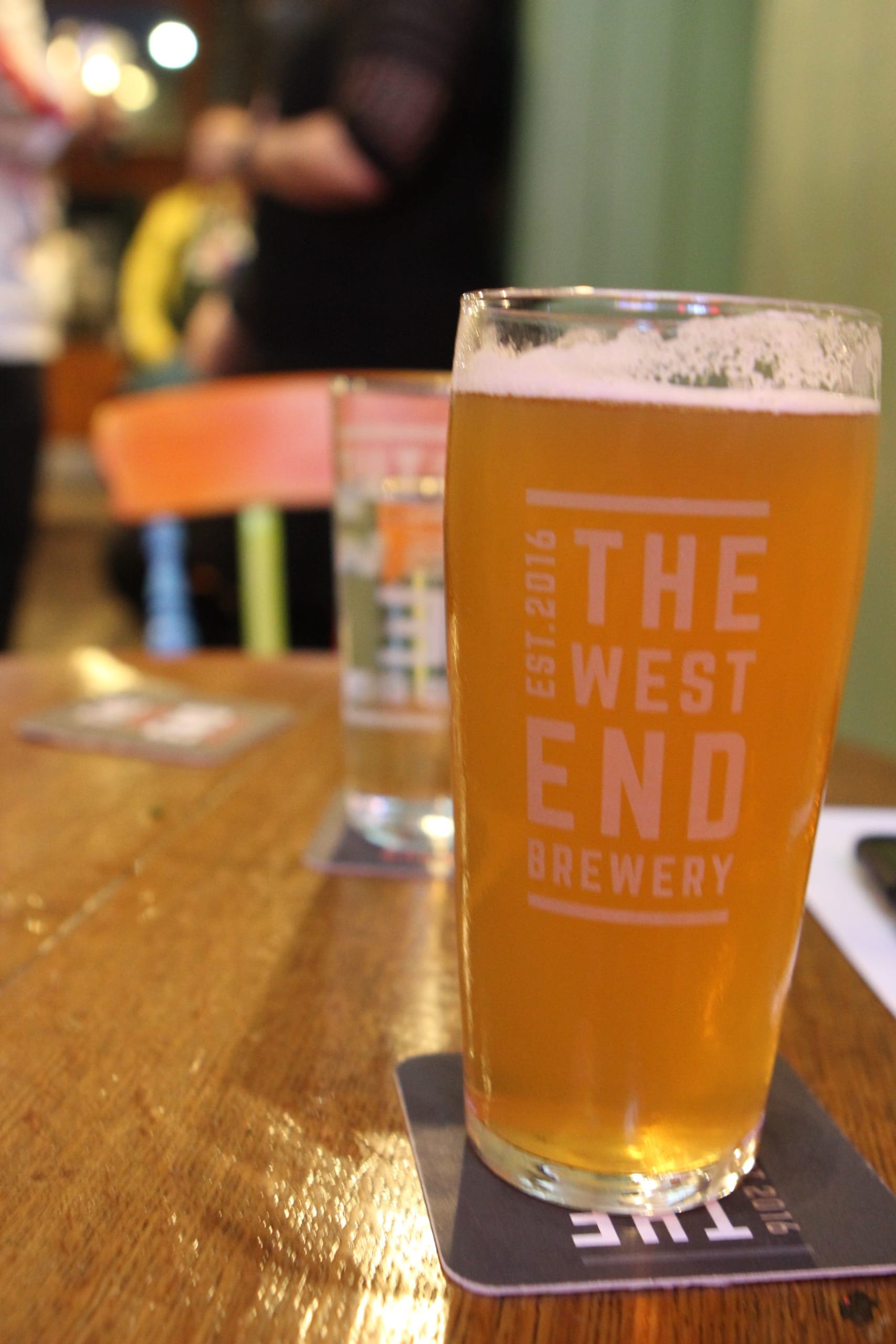 West End Brewery cask ale