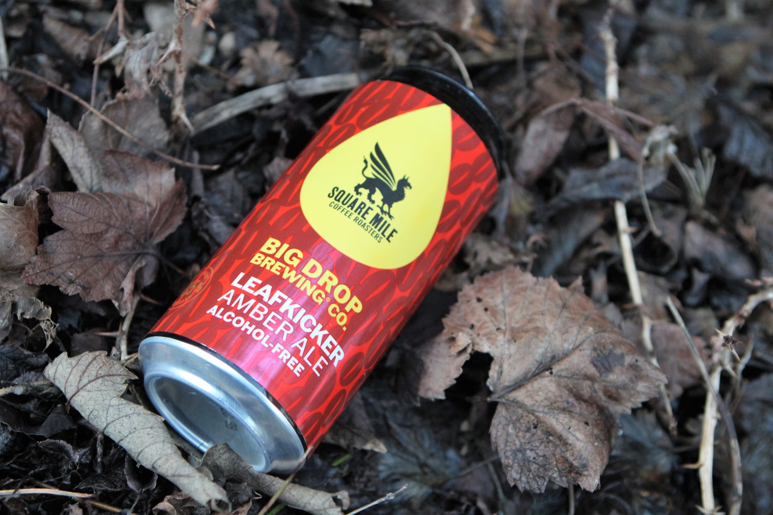 Big Drop Brewing Leafkicker amber ale