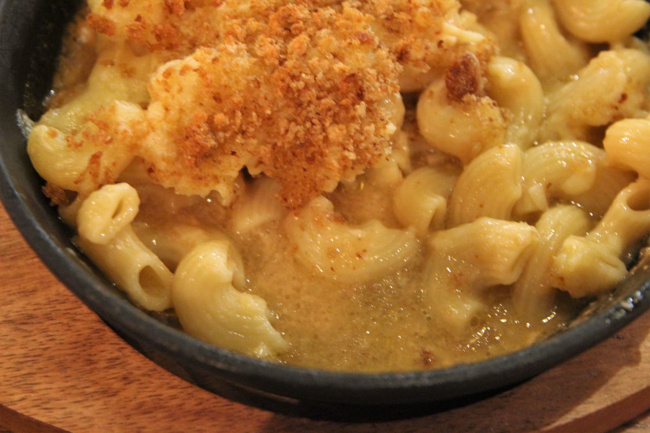 Split macaroni cheese