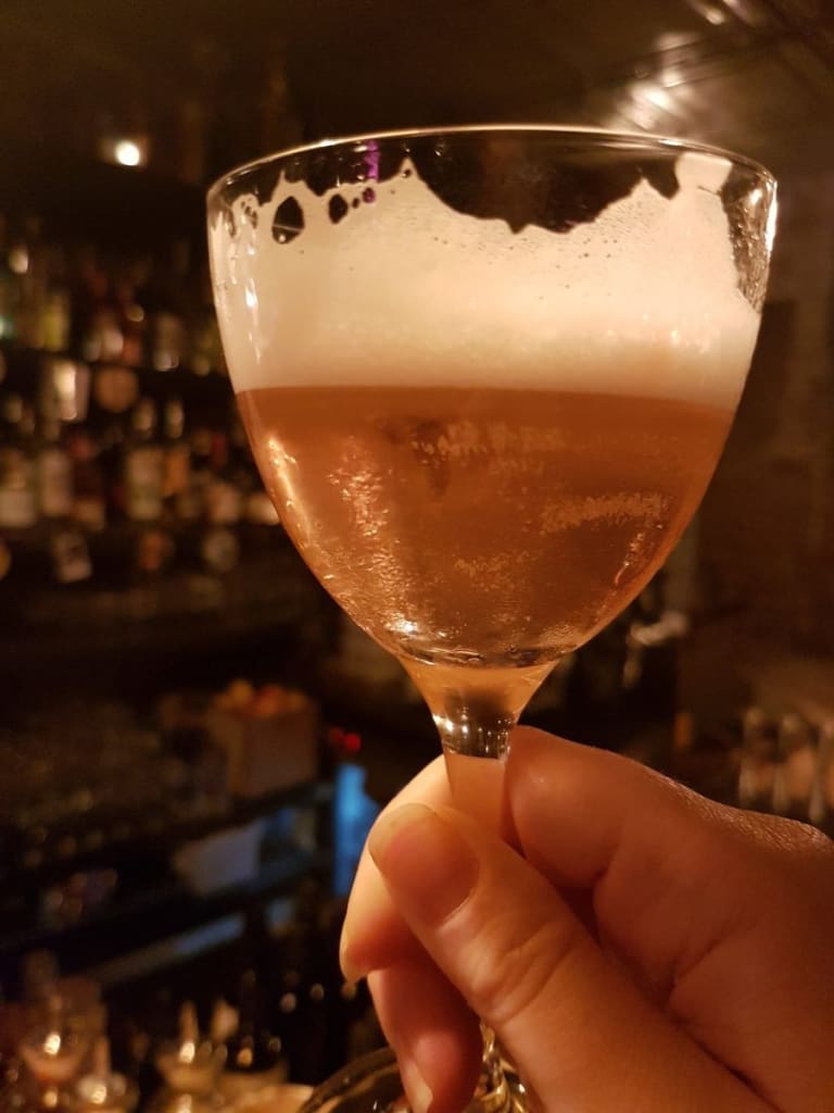 Clarity of cocktail at Clarendon Cocktail Cellar