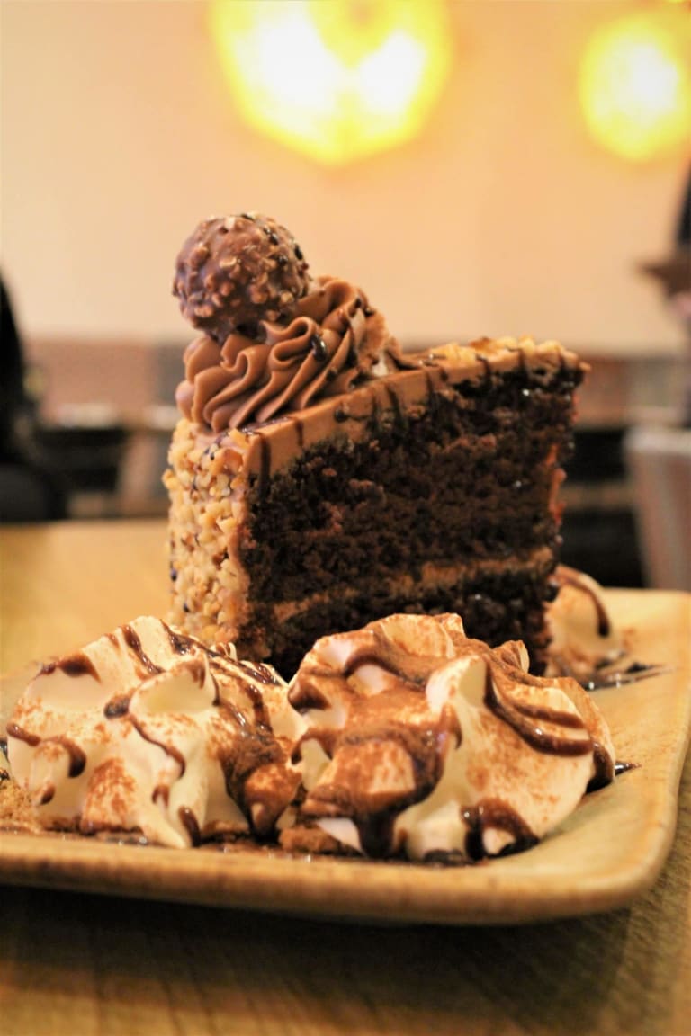 Ferrero Rocher cake