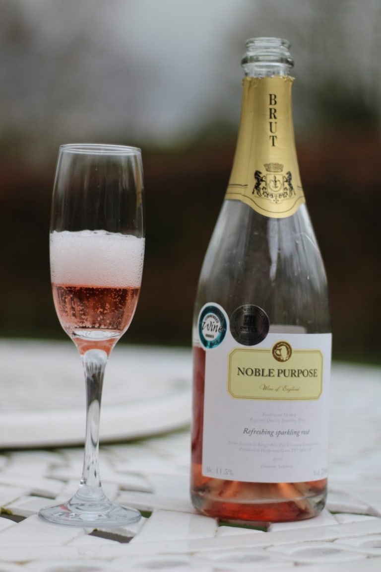 Noble Purpose English Sparkling Wine from Rothley Wine