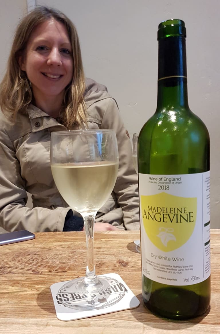 Madeleine Angevine white wine by Rothley Wine Estate