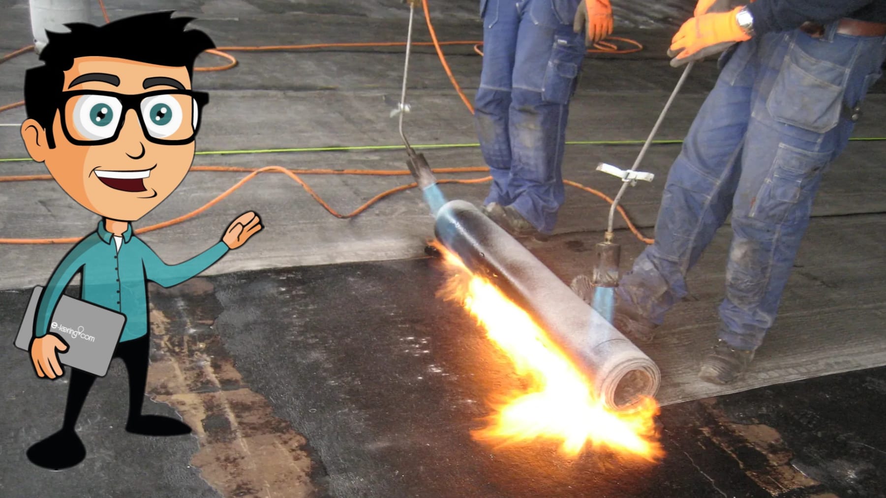 FIRE PROTECTION during hot work