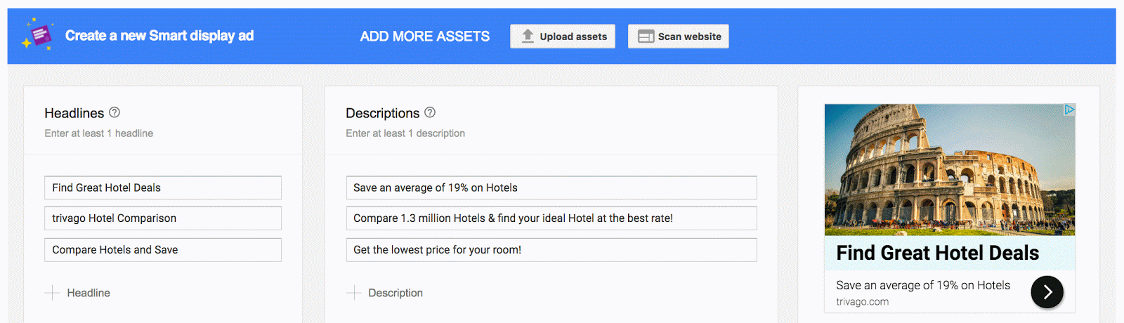 Google - Trivago Smart