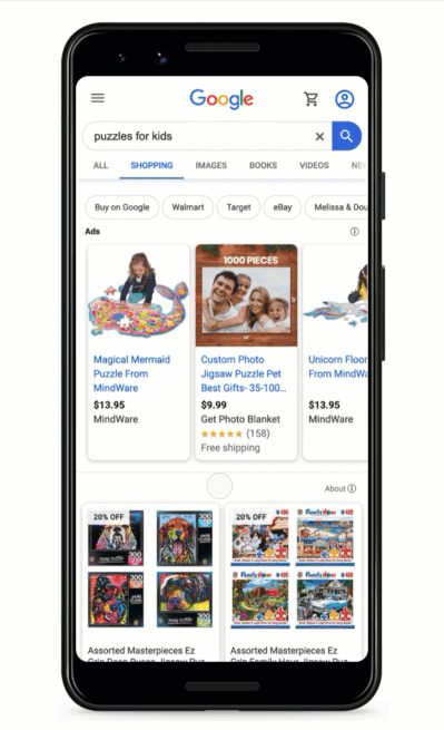 Google Shopping free