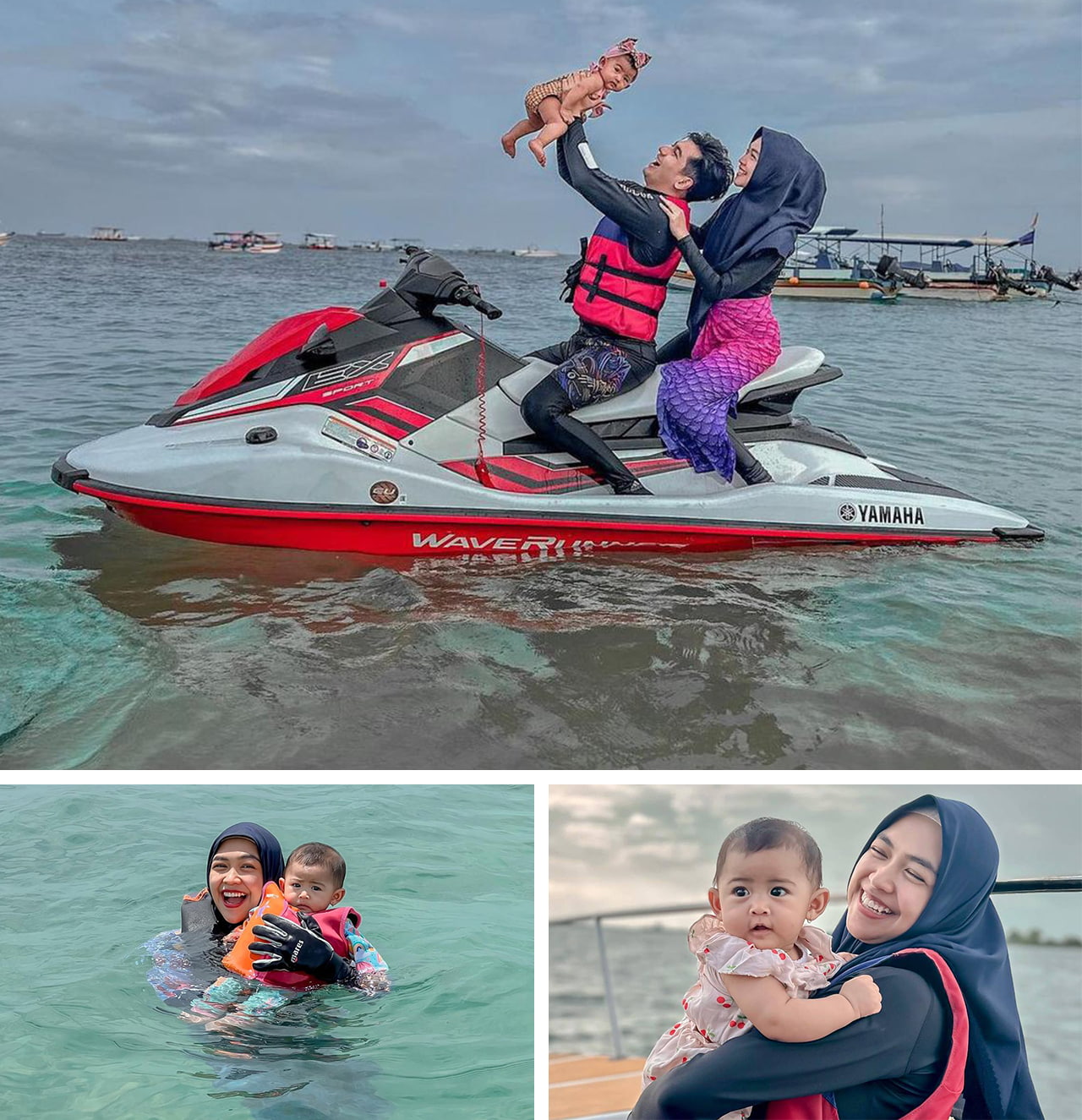 YouTuber Mocked For Bringing Her Baby To A Jet Ski Ride, For The Sake