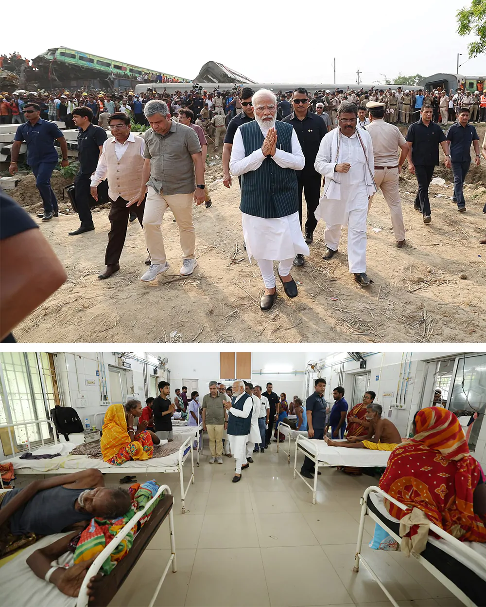 The Odisha train crash, Prime Minister Narendra Modi.