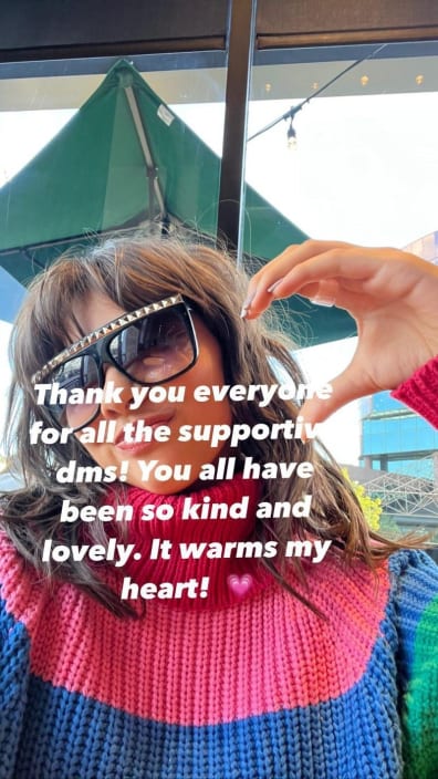 Xochitl Gomez Instagram Story LGBT