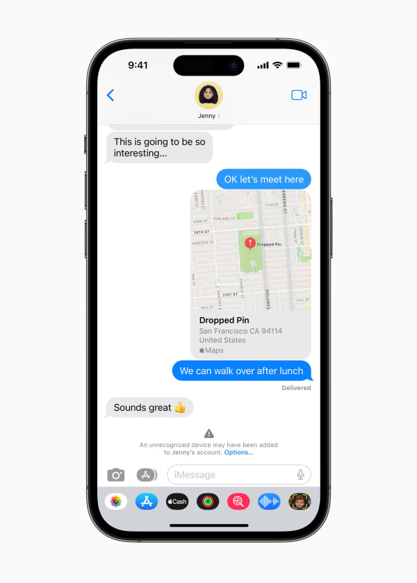 iMessage Contact Key Verification