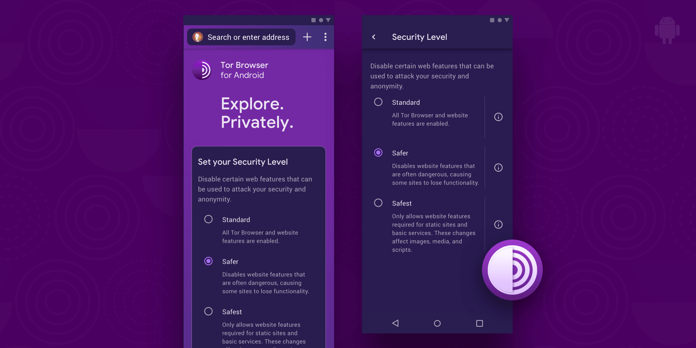 Tor Browser 10 - Android