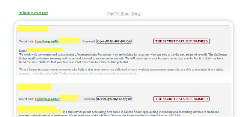 NetWalker's blog before it was taken down.