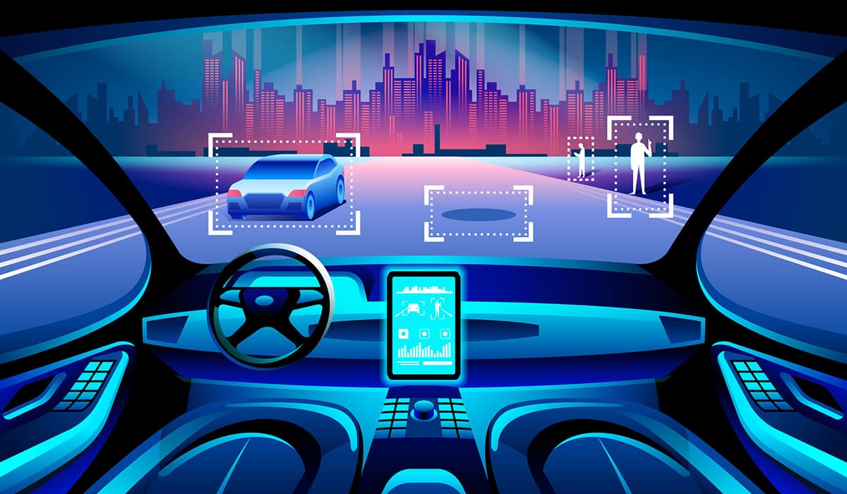 Self-driving car