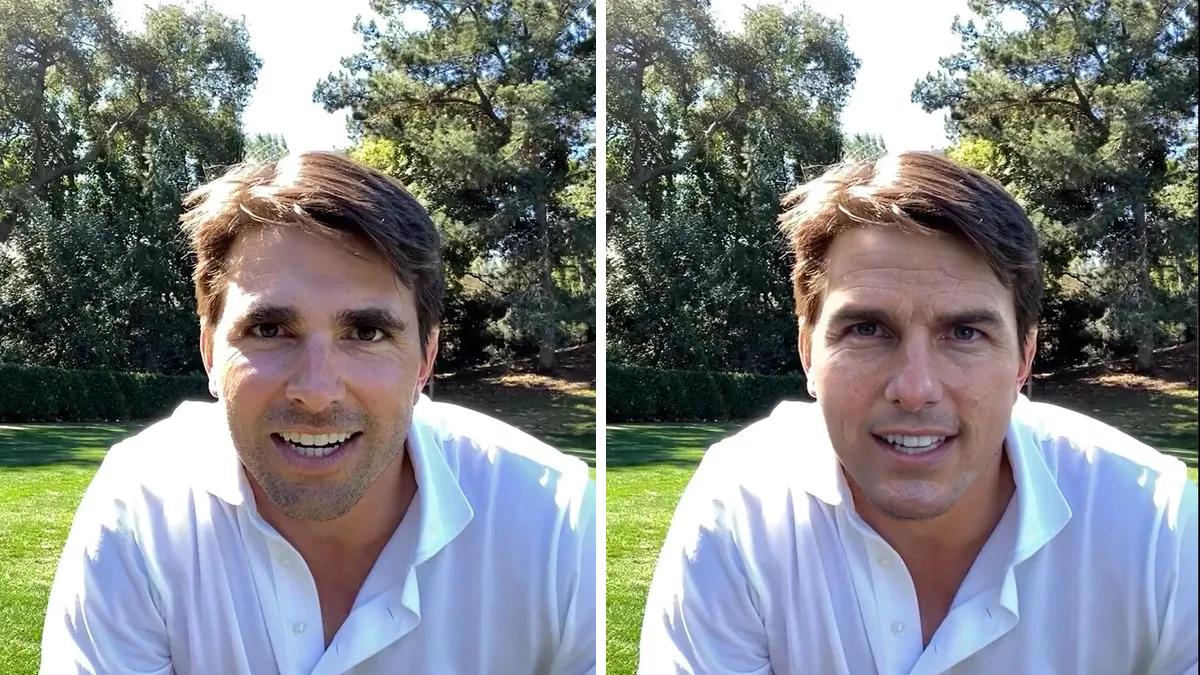 Deepfake Tom Cruise