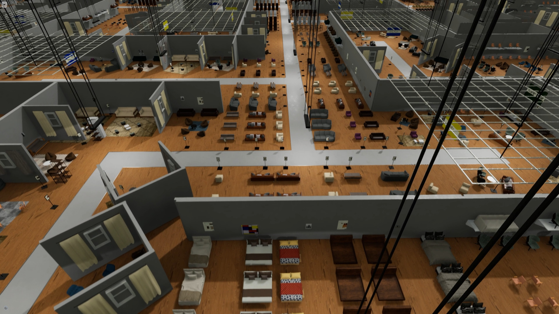 The Store is Closed sets in a store that resembles IKEA
