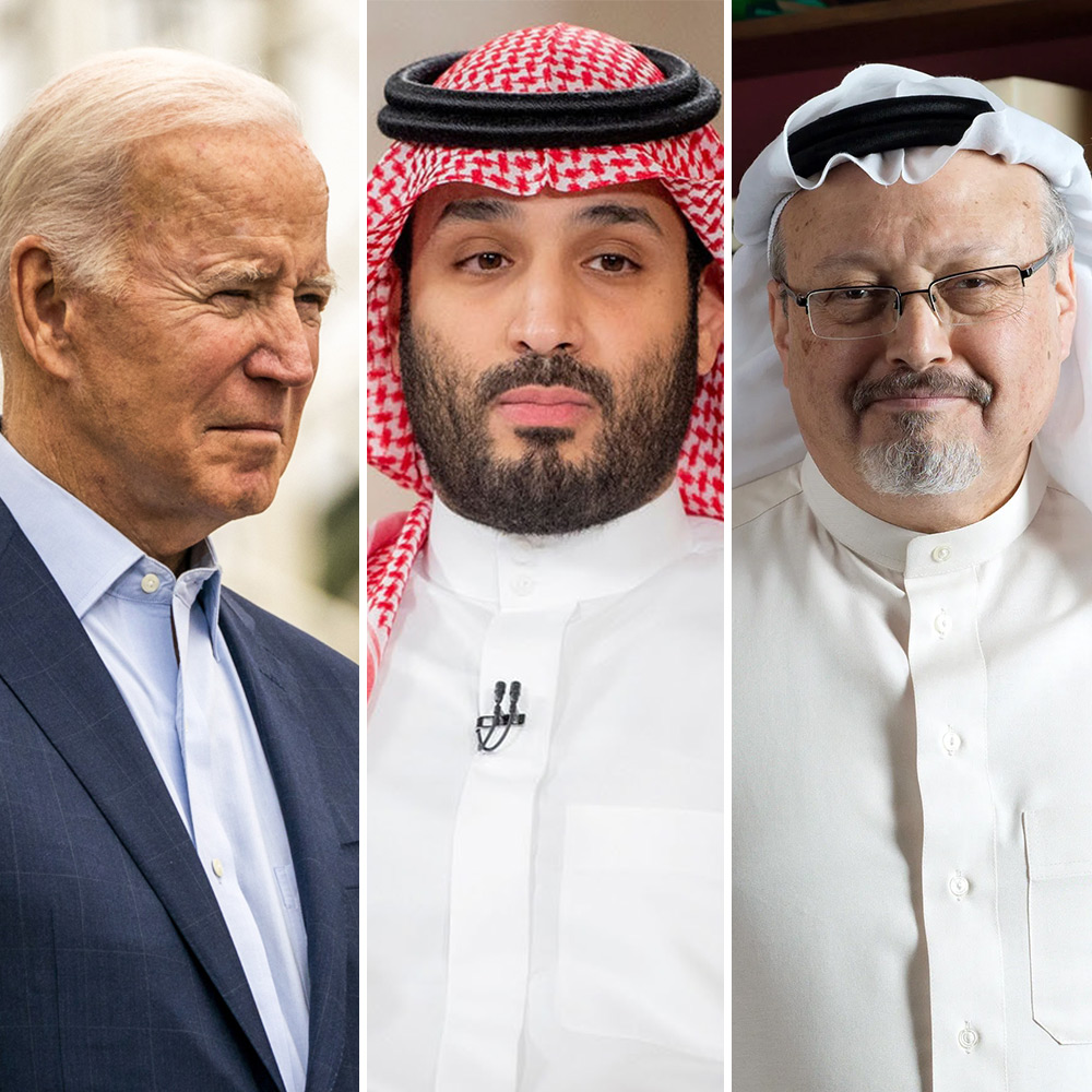 Joe Biden, Mohammed bin Salman, Jamal Khashoggi