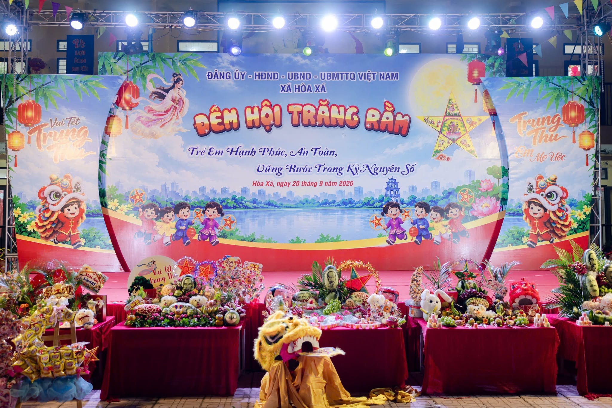 RỘN RÀNG TẾT TRUNG THU – LAN TỎA YÊU THƯƠNG TẠI TRƯỜNG TIỂU HỌC ĐỘI BÌNH