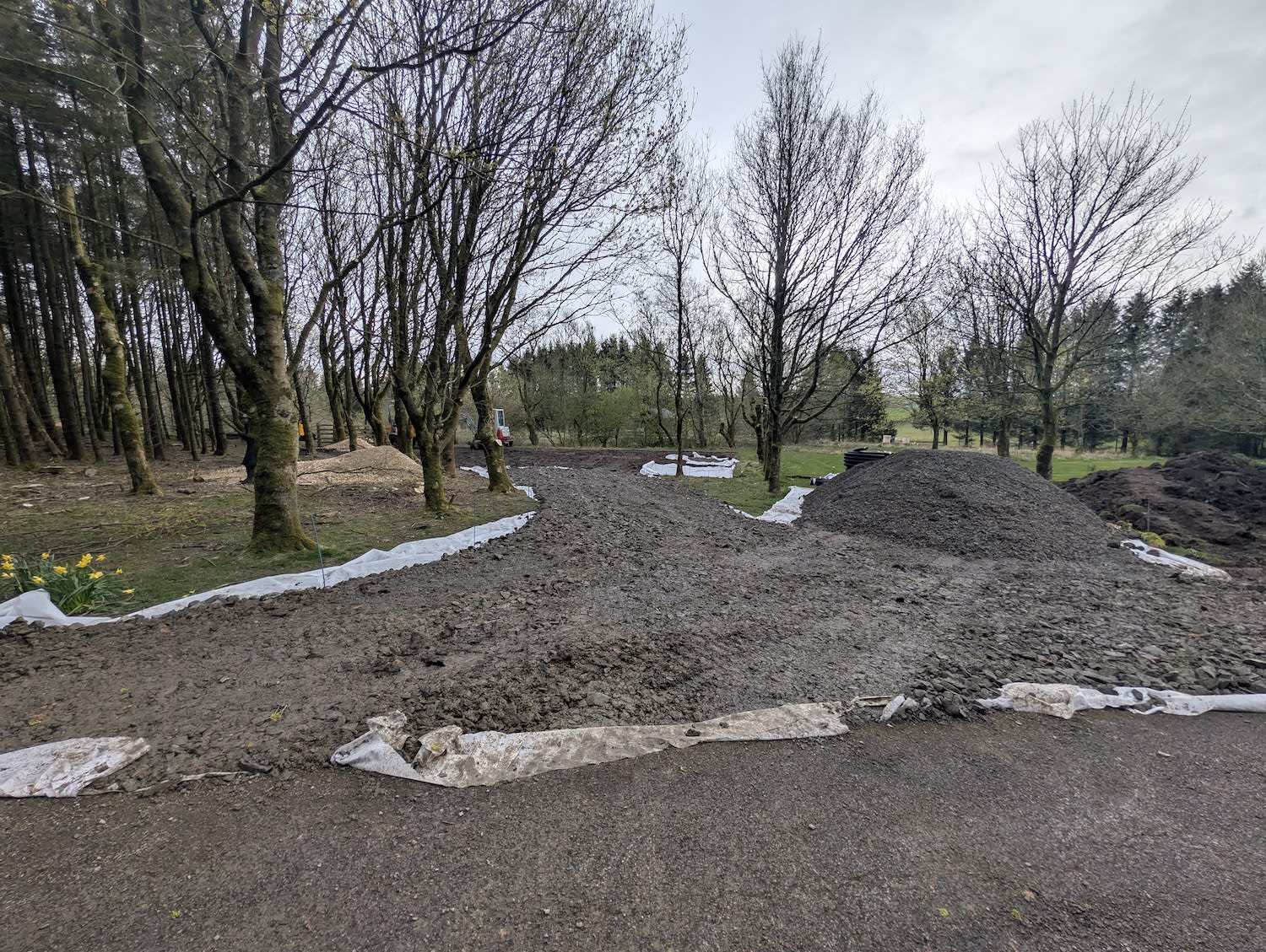 Work has started at Tarn Sike