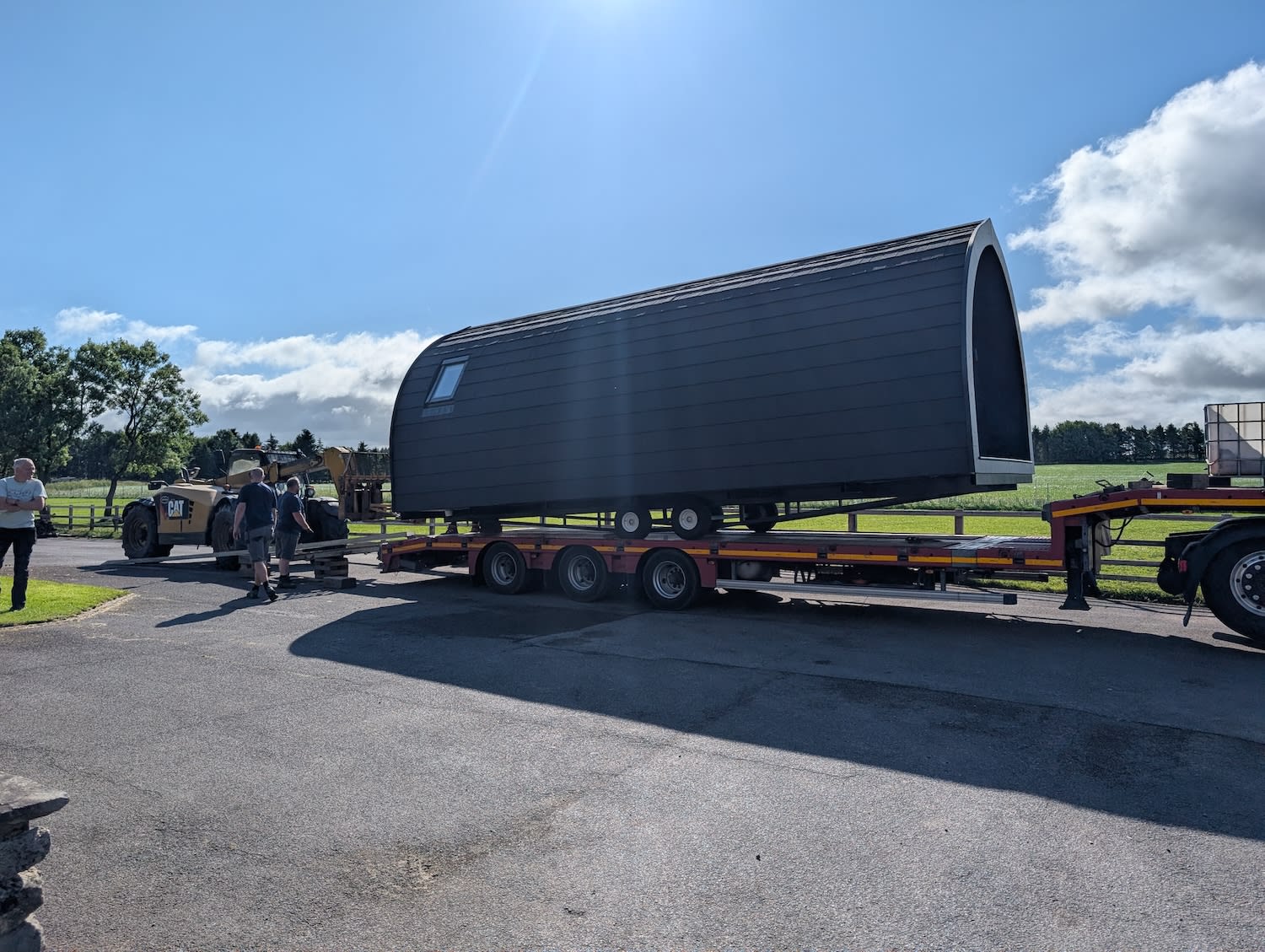 Our first two pods have arrived!