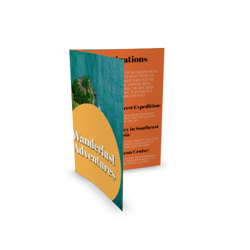 Brochure 2 (Folded), Reference, Travel