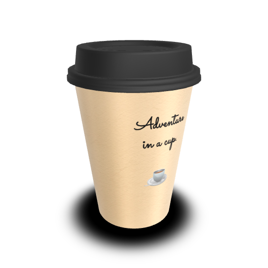 Disposable Cup 2 (Black Lid), Cooking, Food, and Wine