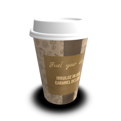 Disposable Cup 1 (White Lid), Cooking, Food, and Wine