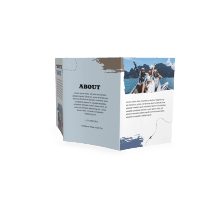 Brochure 1  (Open), Travel, Vacation