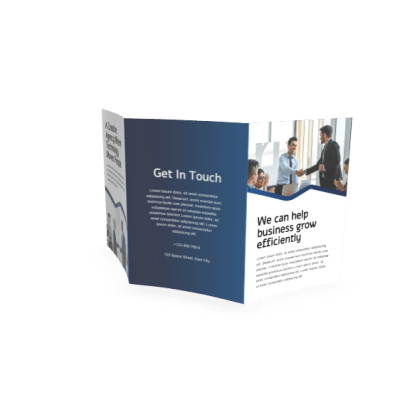 Brochure 1  (Open), Business