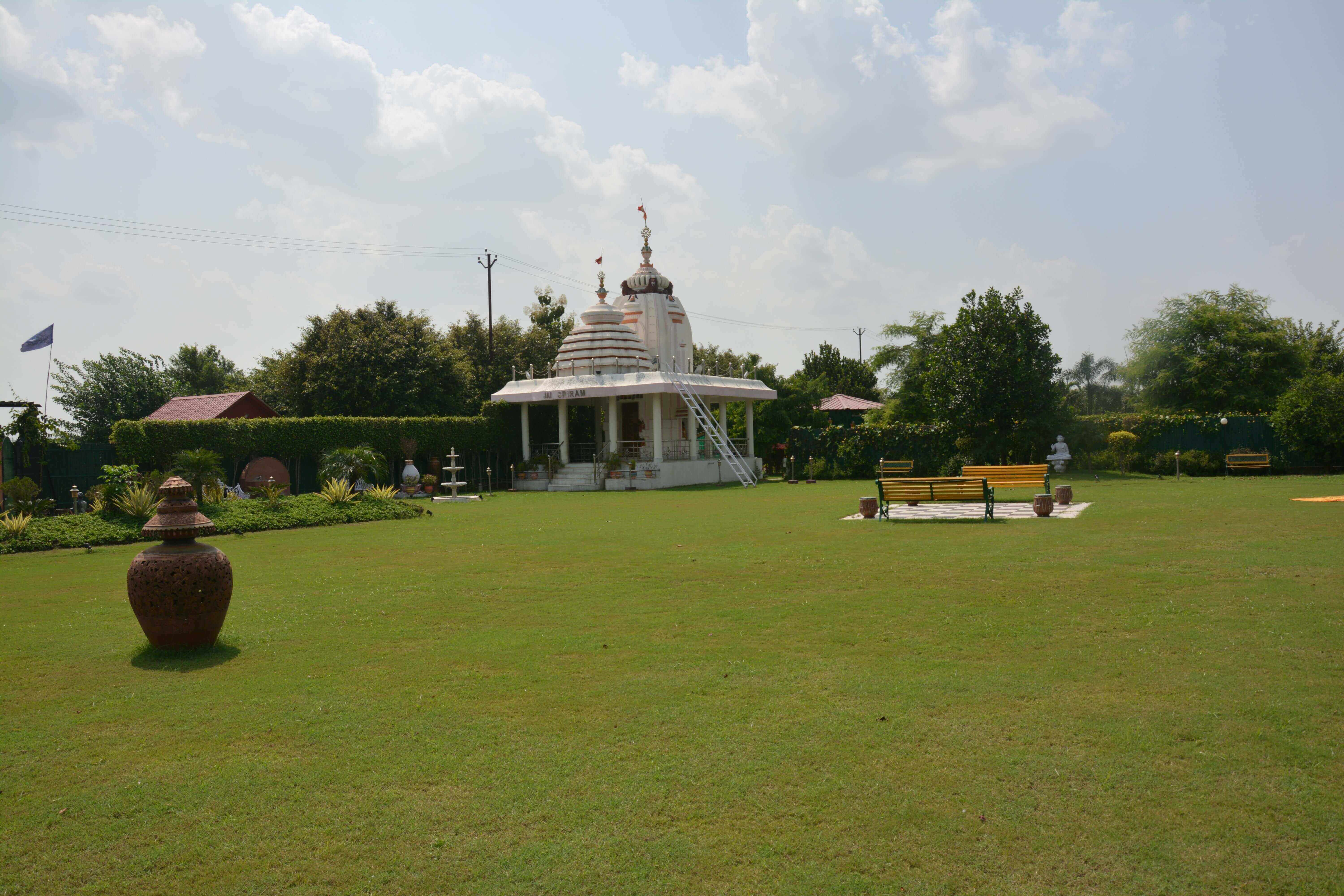 Fenced farm land for sale in Noida