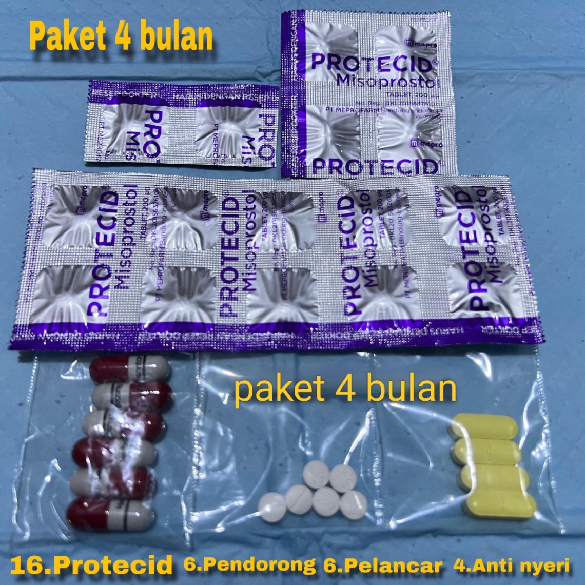 Paket tuntas usia 4 bulan