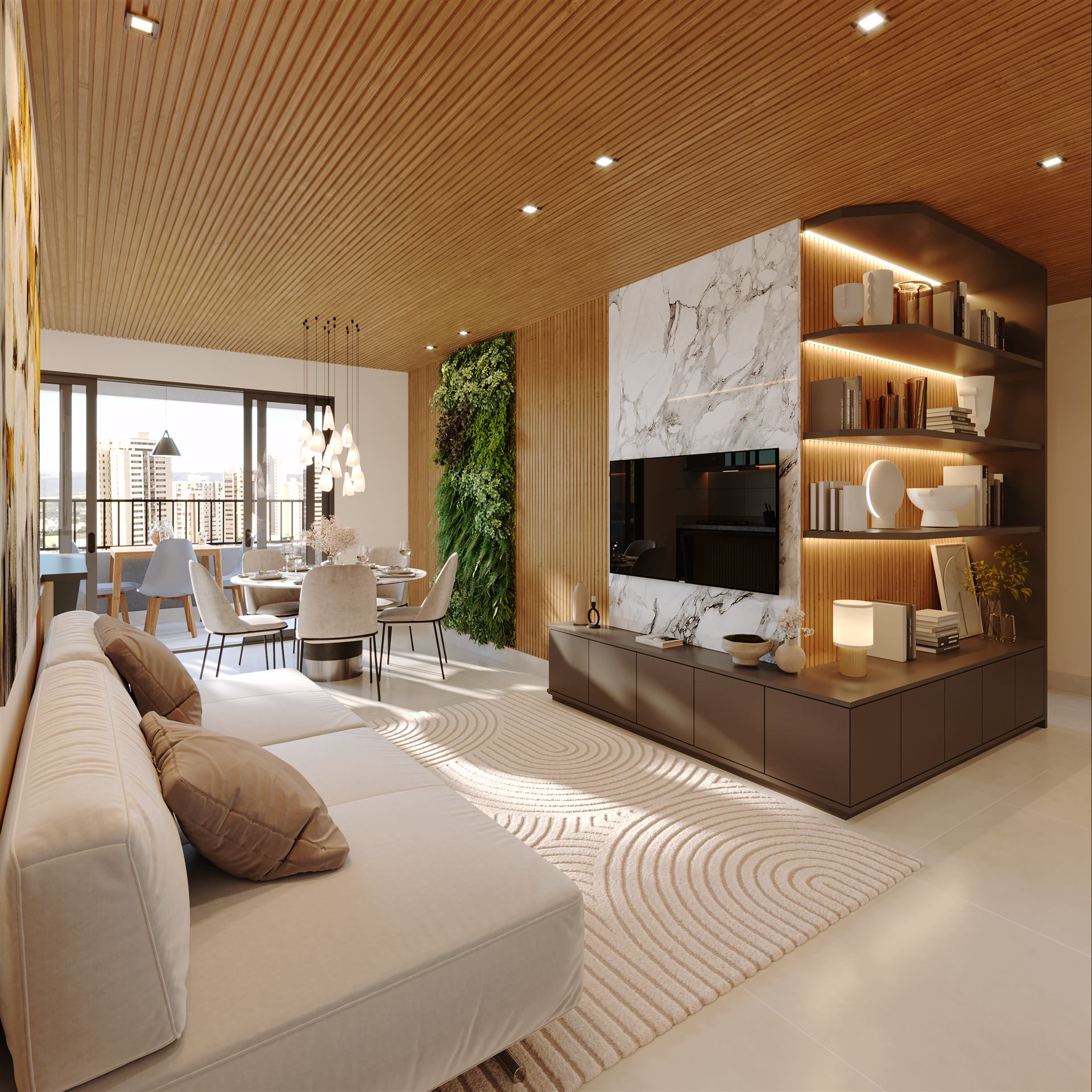 2 suítes 76m²