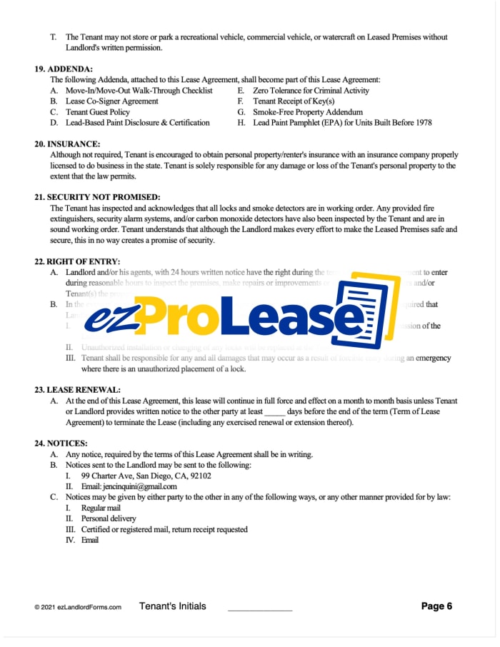 how to terminate a lease agreement in texas free texas