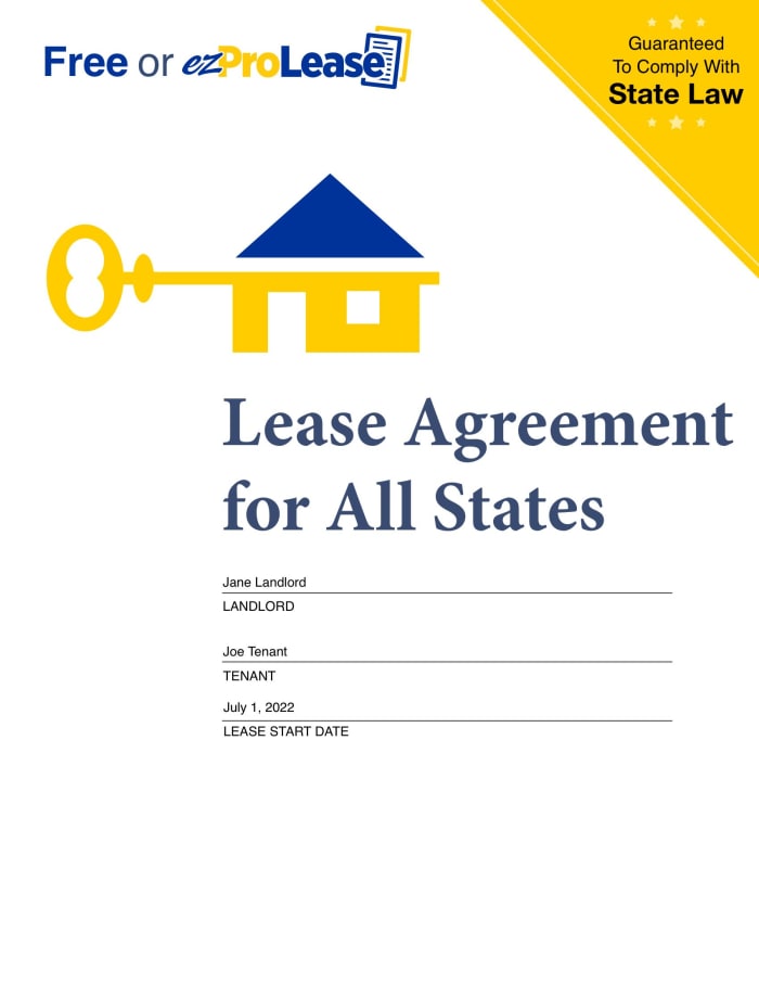 Free Lease and Rental Agreements