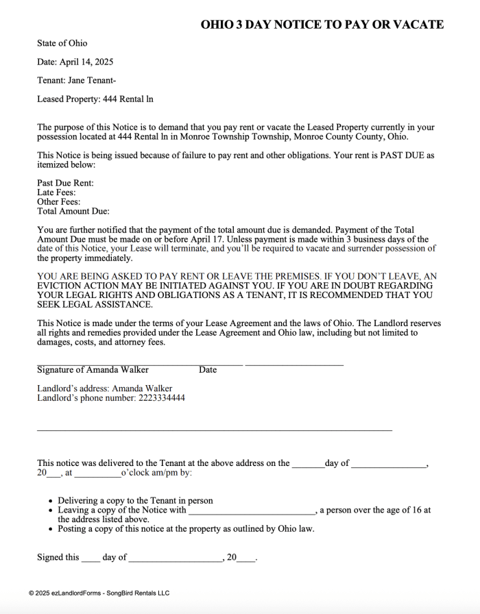 ohio-3-day-notice-to-quit-for-non-payment-of-rent-ezlandlordforms
