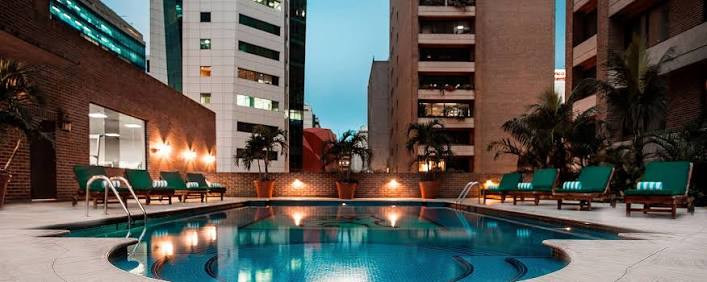 Tower of the JW Marriott Hotel Caracas in the El Rosal financial district